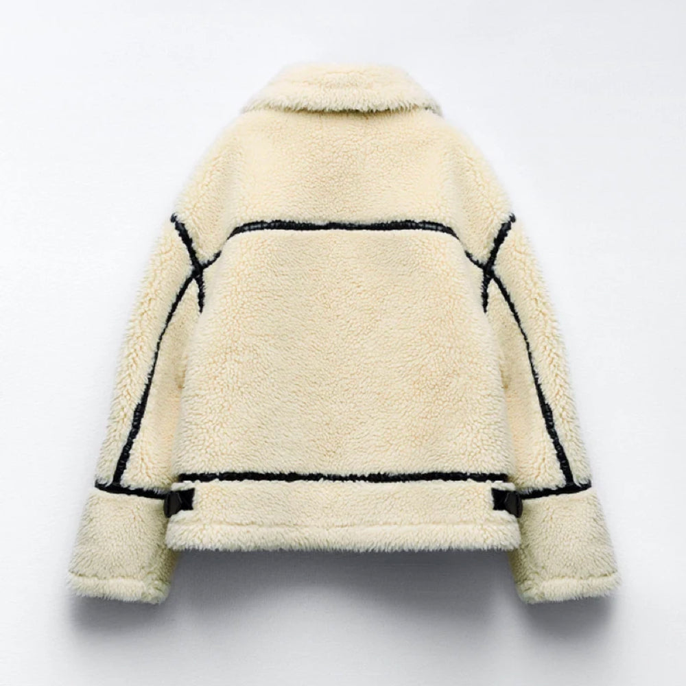 Karla - winter plush chic coat