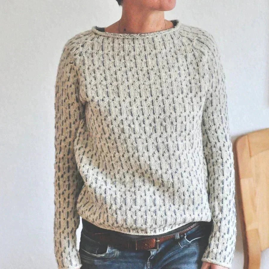 Textured Knit Pullover