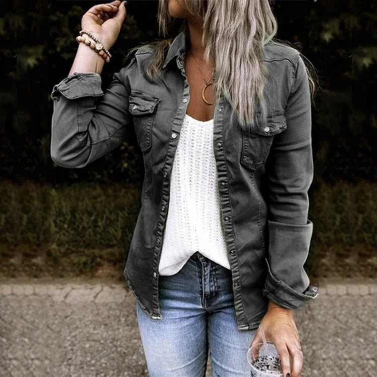 Denim jacket Sophia 2024 Trend