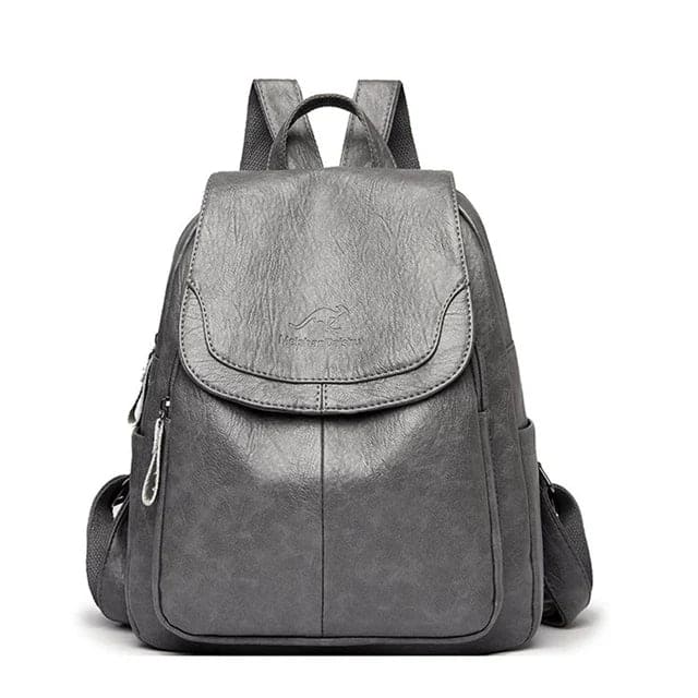 Vintage Leather Backpack