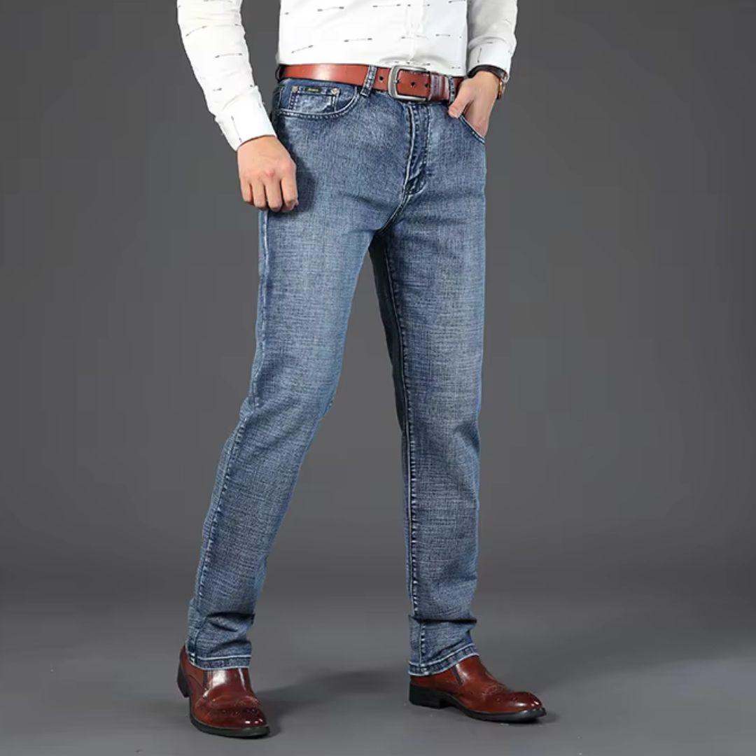 Men's Business Casual Stretch Jeans