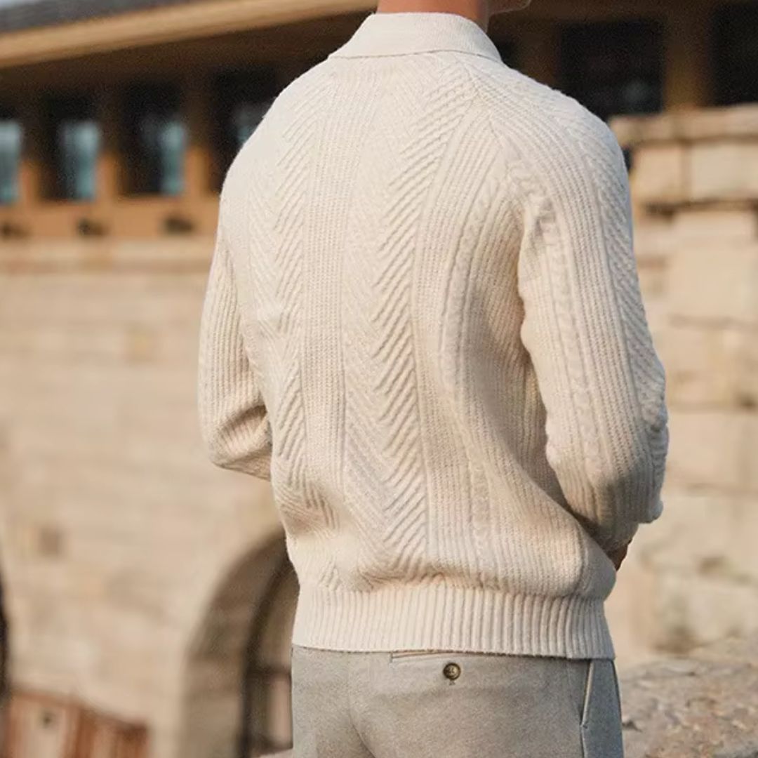 Men's Thick Knit Casual Sweater