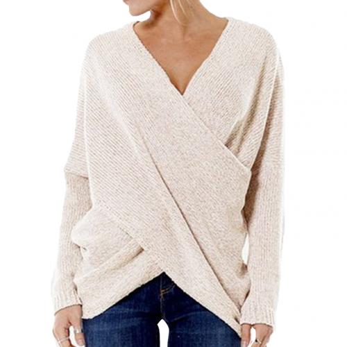 Ilse™ - Casual Cross-Over Sweater