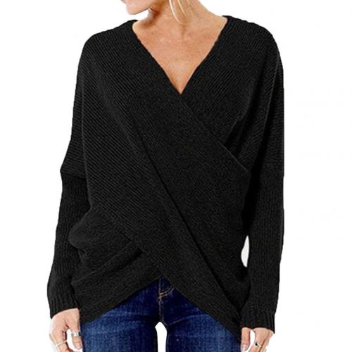 Ilse™ - Casual Cross-Over Sweater