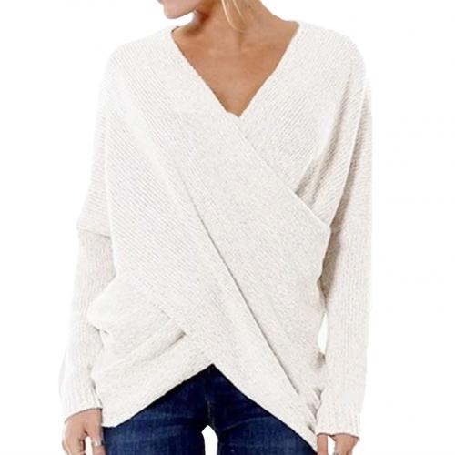 Ilse™ - Casual Cross-Over Sweater