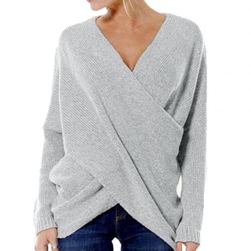 Ilse™ - Casual Cross-Over Sweater