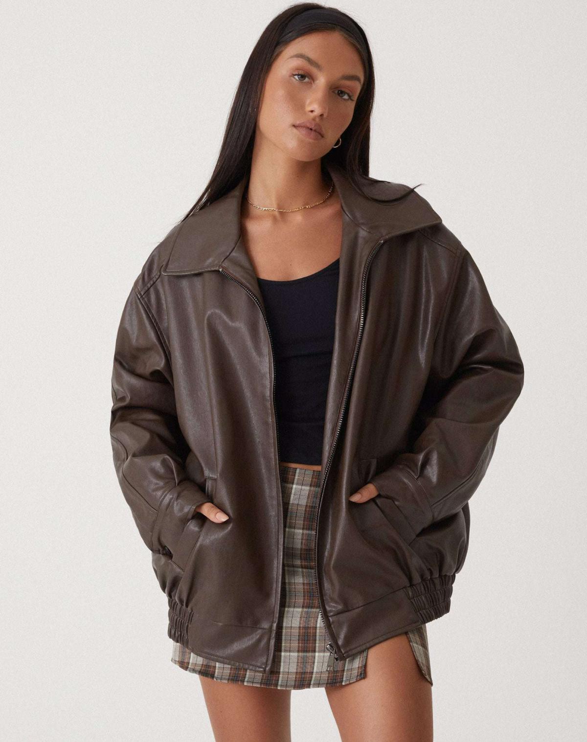 Wide oversized jacket