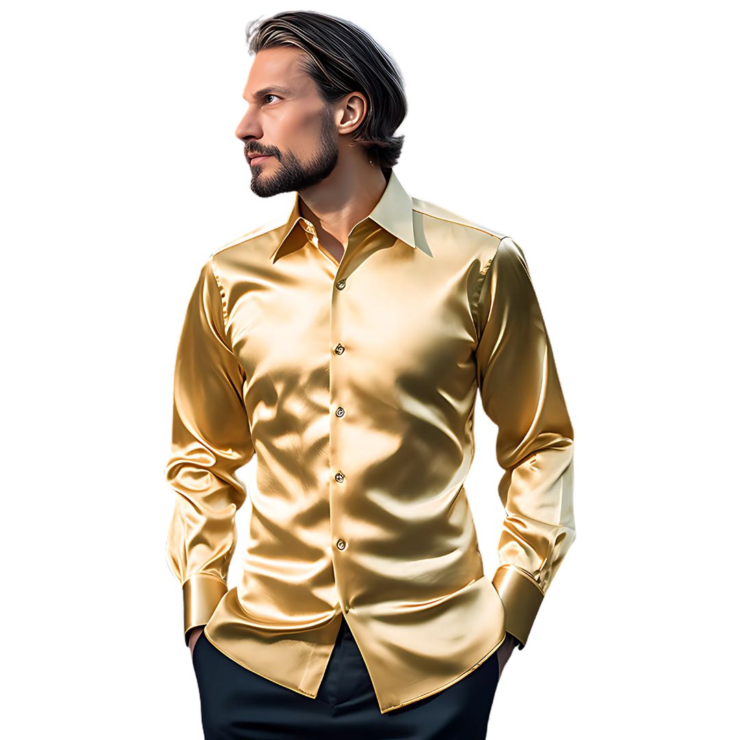 Men's Satin Luxury Shirts