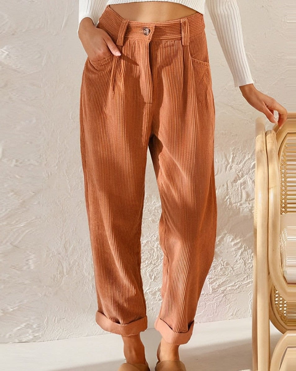 JULIA | Elegant corduroy pants