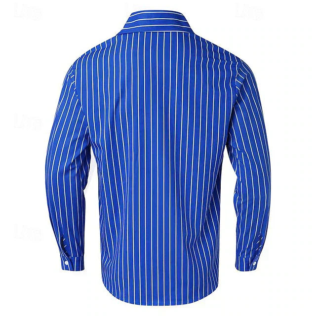 Felipe™ - Men's Striped Dress Shirt